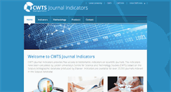 Desktop Screenshot of journalindicators.com